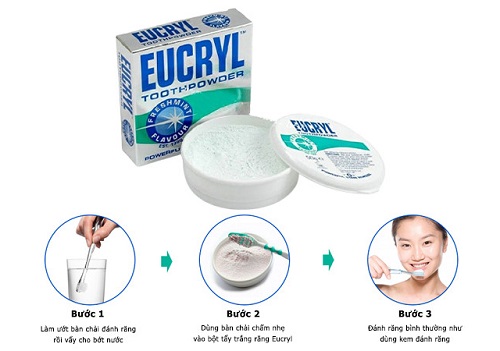 Bột tẩy trắng răng eucryl - Những thông tin bạn cần biết 2